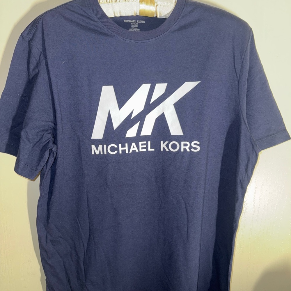 Michael Kors Blue Short Sleeve Tee